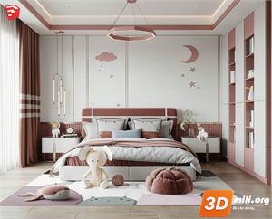 Children Room Scenes Skp FIles 